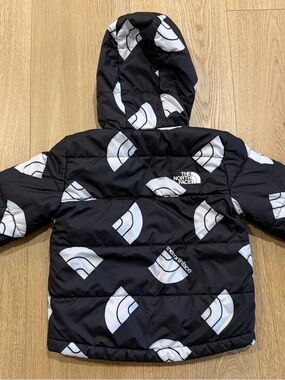The North Face Toddler Reversible Mount Chimbo Full-Zip Hooded Jacket – Size 3T